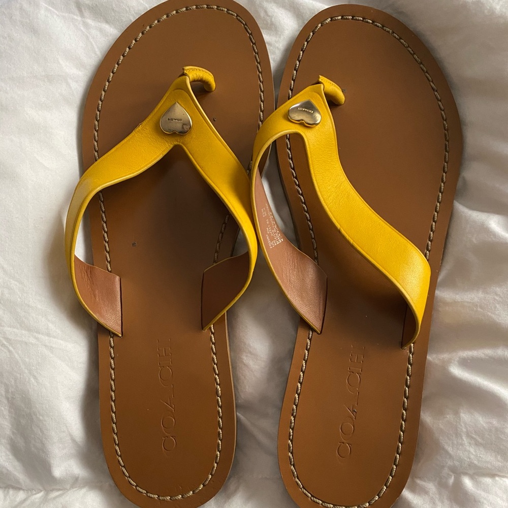 Coach sandals